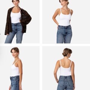 Classic White Camisole Top